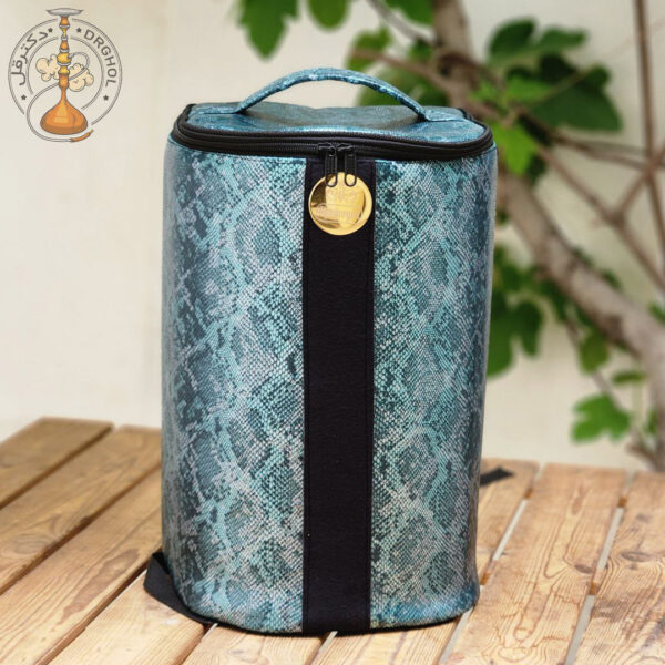 کیف قلیان پوست ماری آبی