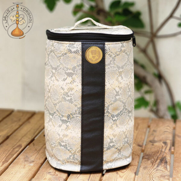کیف قلیان پوست ماری سفید