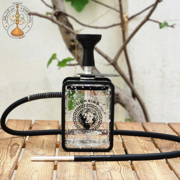 قلیان لاین کینگ پلکسی نقره ای