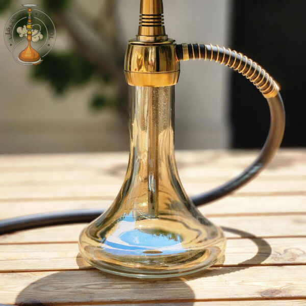 تنگ قلیان کارمانیا طلایی کد 415